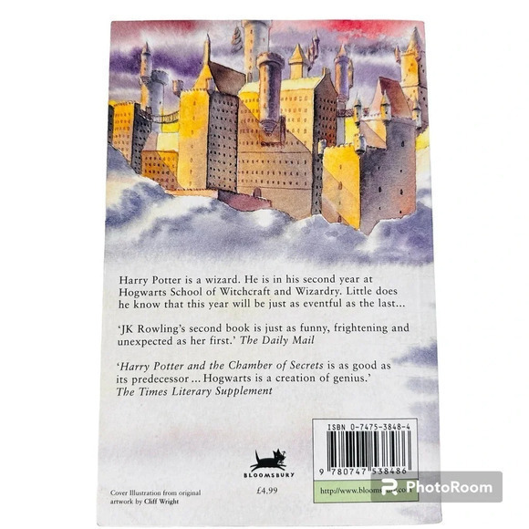 Harry Potter And The Chamber Of Secrets J. K. Rowling paperback - Picture 2 of 9